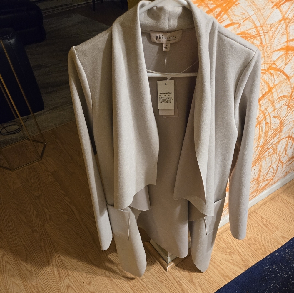Philosophy Faux Leather Jacket